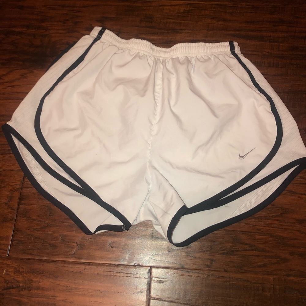 Nike white shorts